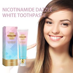 Nicotinamide Brightening Toothpaste, Daily Oral Care Toothpaste for Stain Removal, Fresh Breath Tooth Cleansing Paste