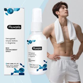 Natural Plant Extract Men Skin Nourishing Spray, L-Arginine & Fenugreek Gentle Moisturizing Body Mist