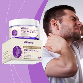 Herbal Body Massage Gel Mild Plant Extract Skin Soothing Care Cream for Shoulder Neck Waist Leg Daily Home Body Rub Moisturizing Massage Ointment 100g