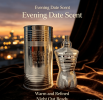 125ml Luxurious Woody Warm Cologne Spray, Extended Lasting Fragrance, Unique Sculpted Torso Bottle with Polished Silver Metal Gift Tin