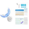 Teeth Whitening Kit with LED Light, 32 LED Accelerator Lights, Whitening Strips, Pens and Gel Syringes, U-Shaped Tray
