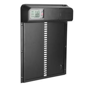 Automatic Chicken Coop Door with Timer Setting IP44 Waterproof Battery Powered Multi-Modes Chicken Coop Door Opener Anti-Pinch Function Chicken Access