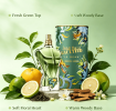 Unisex Fresh Green Woody Perfume Spray 100ml Long Lasting Elegant Body Shaped Glass Bottle Fragrance With Dragon Floral Gift Can For Daily Dating Trav