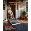 Threshold Ramp for Doorways, 36 x 36 in, Platform Aluminum Wheelchair Ramp with Adjustable Height, Non-Slip Door Threshold Ramps