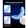 Teeth Whitening Kit with LED Light, 32 LED Accelerator Lights, Whitening Strips, Pens and Gel Syringes, U-Shaped Tray