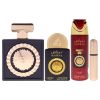 Pride - Nebras by Lattafa for Unisex - 3 Pc Gift Set 3.4oz EDP Spray, 0.67oz EDP Spray, 6.67oz Perfumed Body Spray