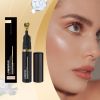 Metal Massage Tip Eye Color Corrector SPF41 Broad Spectrum Sunscreen Concealer Cream, Hydrating Under Eye Base Makeup for Dark Circles