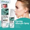 Herbal Piercing Care Mist Spray 30ml, Gentle Soothing Aftercare Spray for Ear Nose Body Piercings