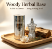125ml Luxurious Woody Warm Cologne Spray, Extended Lasting Fragrance, Unique Sculpted Torso Bottle with Polished Silver Metal Gift Tin