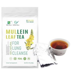 Hairy Flower Tea,Natural Herbal Tea,Mullein Leaf Tea, 30 Bags (Option: 30bags)