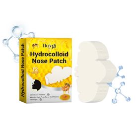 Hoygi Hydrocolloid Nose Patch, Hydrocolloid Invisible Concealer To Remove Blackheads And Acne Facial Pore Cleaning Nose Patch (Option: 4pcs)