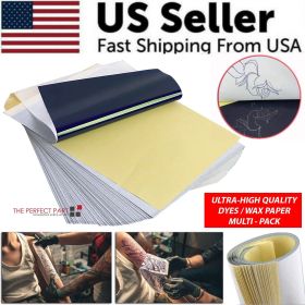 Tattoo Transfer Paper Stencil Carbon Thermal Tracing Hectograph Supplies Sheets (Pack: 25 Pack)