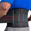 Back Support Brace - Ergonomic Back Support Belt for Women & Men, Plus Size Back Brace for Lower Back Pain, Advanced Ribbing, Dual-Tension Straps
