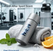 Men Eau de Parfum 100ml Fresh Crisp Masculine Fragrance Long Lasting Cologne Matte Grey Cylindrical Bottle Clean Daily Scent Luxury Fragrance Gift For