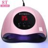 UV Light for Nails, 24LED UV LED Nail Lamp for Gel Polish,Fast Nail Dryer with Automatic Sensor, 3 Timer Setting,Small and Portable