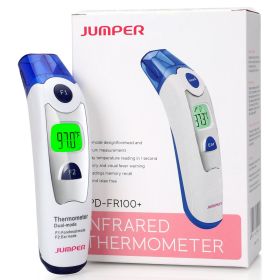(ABC)Touchless Forehead Ear Thermometer for Adults Baby, Digital Infrared Thermometer for Object (default: default title)