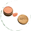 BeNat All-Natural Blush Loose Powder | Reusable Bamboo Container with Refills | Vegan & Lightweight Face Makeup