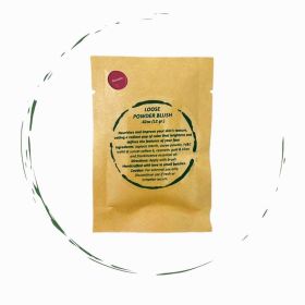 BeNat All-Natural Blush Loose Powder | Reusable Bamboo Container with Refills | Vegan & Lightweight Face Makeup (OPTIONS: Refill -Roseate)