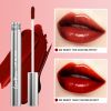 Long-Lasting Hydrating Lip Gloss, Moisturizing Non-Sticky Lip Tint with Hyaluronic Acid for Plumping Finish