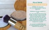 All-Natural Translucent Loose Face Powder - Oil-Absorbing Mattifying Setting Makeup with Reusable Bamboo Case & Eco-Friendly Refill - Sheer Warm Tint
