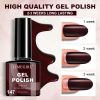 LIMEGIRL 6pcs Gel Polish Set 6 Vibrant Colors UV Gel NailPolish Red Blue Green Hema TMPTA TPO 3-free AllSeasons NailGel for Christmas Gift Women Girls