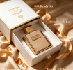 Men Eau de Parfum 100ml Woody Amber Oud Fragrance Long Lasting Masculine Scent Luxury Gold Vertical Stripe Bottle Elegant Perfume Gift For Evening & F