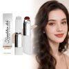 2-in-1 Color Changing Foundation Stick with Built-in Makeup Brush