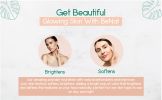 BeNat All-Natural Blush Loose Powder | Reusable Bamboo Container with Refills | Vegan & Lightweight Face Makeup