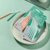 40 Counts Angle Interdental Brushes Between Teeth